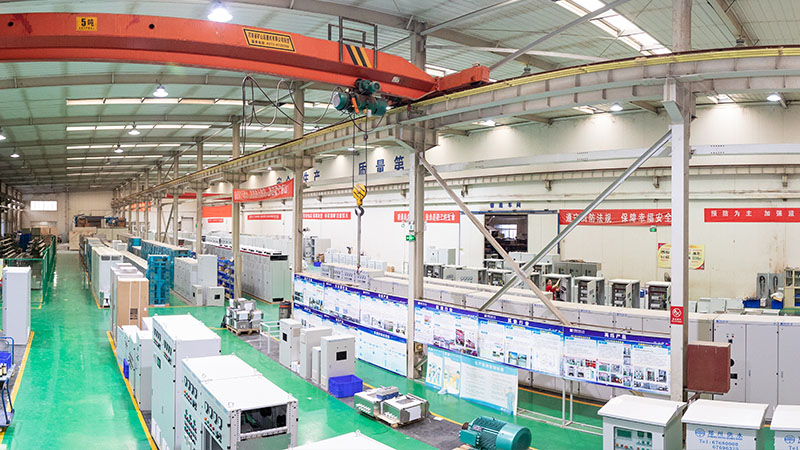 駐馬店市第二水廠擴(kuò)建工程高壓變頻控制系統(tǒng)