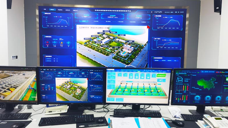 自來水廠智能化改造工程 實現(xiàn)水廠設備遠程自動化控制