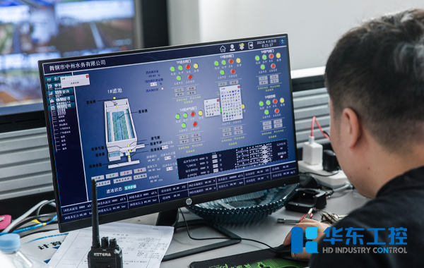 污水泵站控制現(xiàn)場圖