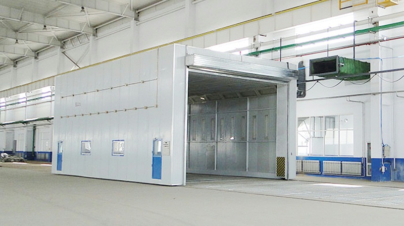 整體移動(dòng)噴漆室