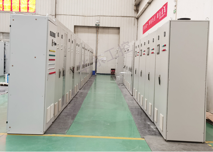 電氣控制柜生產(chǎn)現(xiàn)場(chǎng)圖